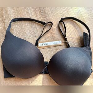 SKIMS ultimate collection push-up plunge bra Onyx 30 D